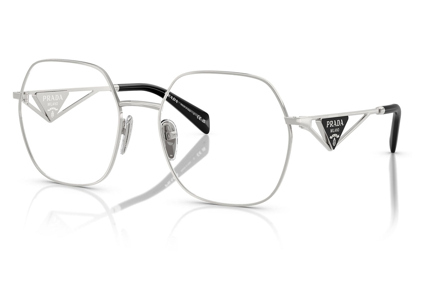 Prada PR 59ZV Glasses - Silver