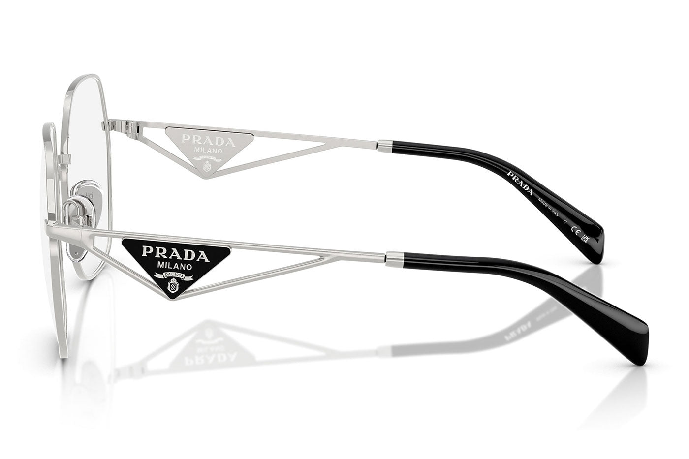 Prada PR 59ZV Glasses - Silver