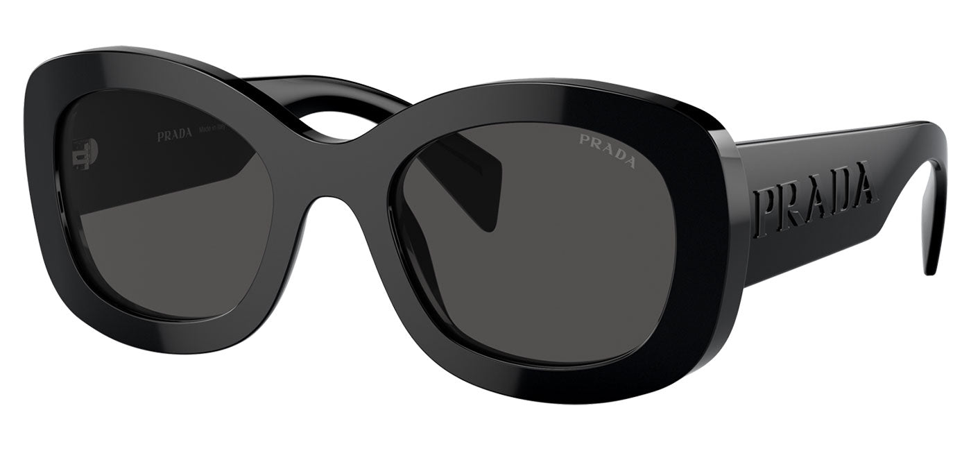 Prada PR A13S Sunglasses - Black / Dark Grey