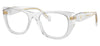 Prada PR A18V Glasses - Transparent Grey