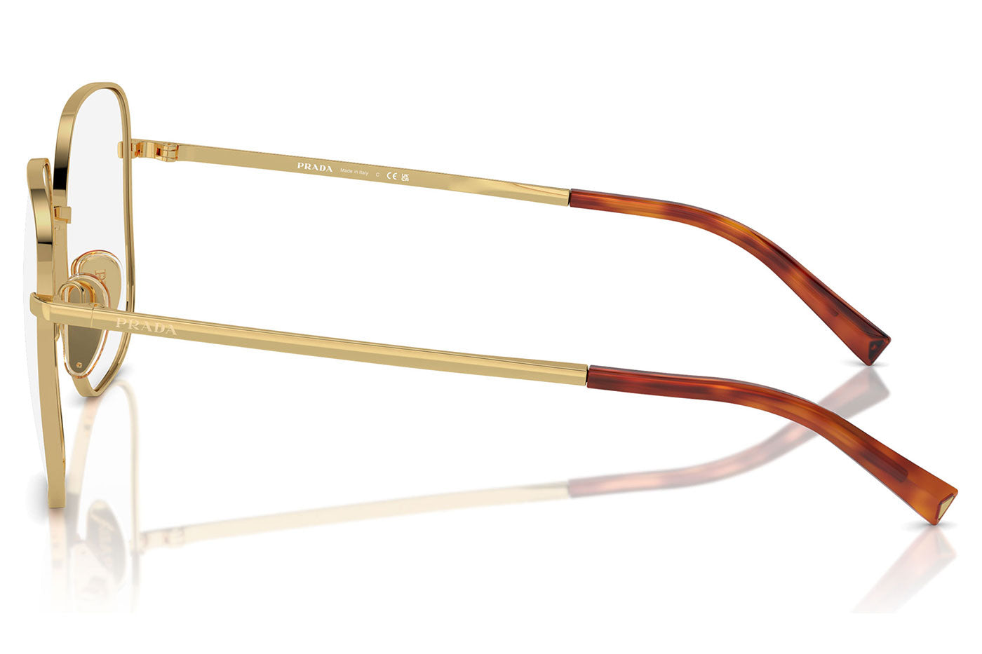 Prada PR A59V Glasses - Gold