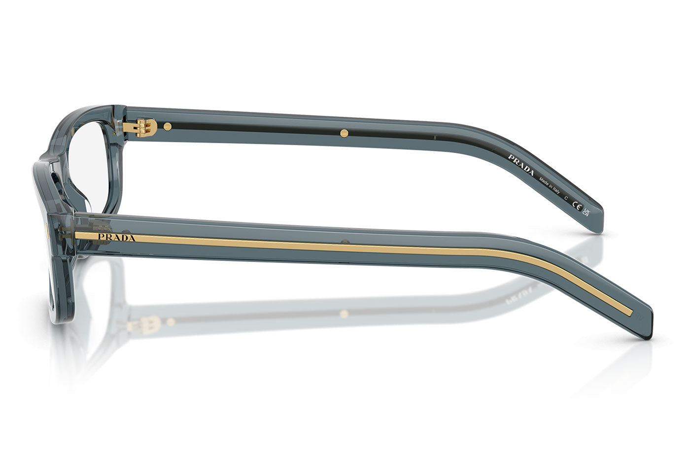 Prada PR B02V Glasses - Transparent Ocean