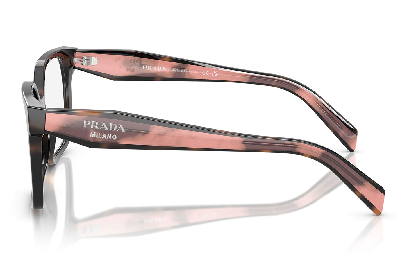 Prada PR B03V Glasses - Mauve Tortoise