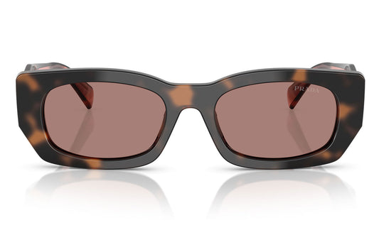 Prada PR B05S Sunglasses - Mauve Tortoise / Light Brown
