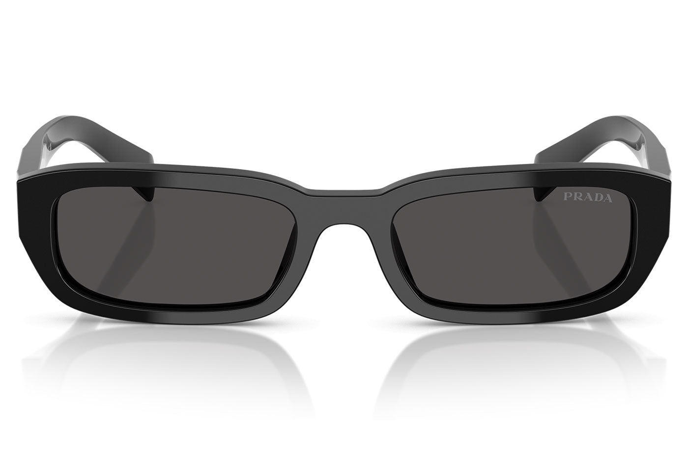 Prada PR B06S Sunglasses - Black / Dark Grey
