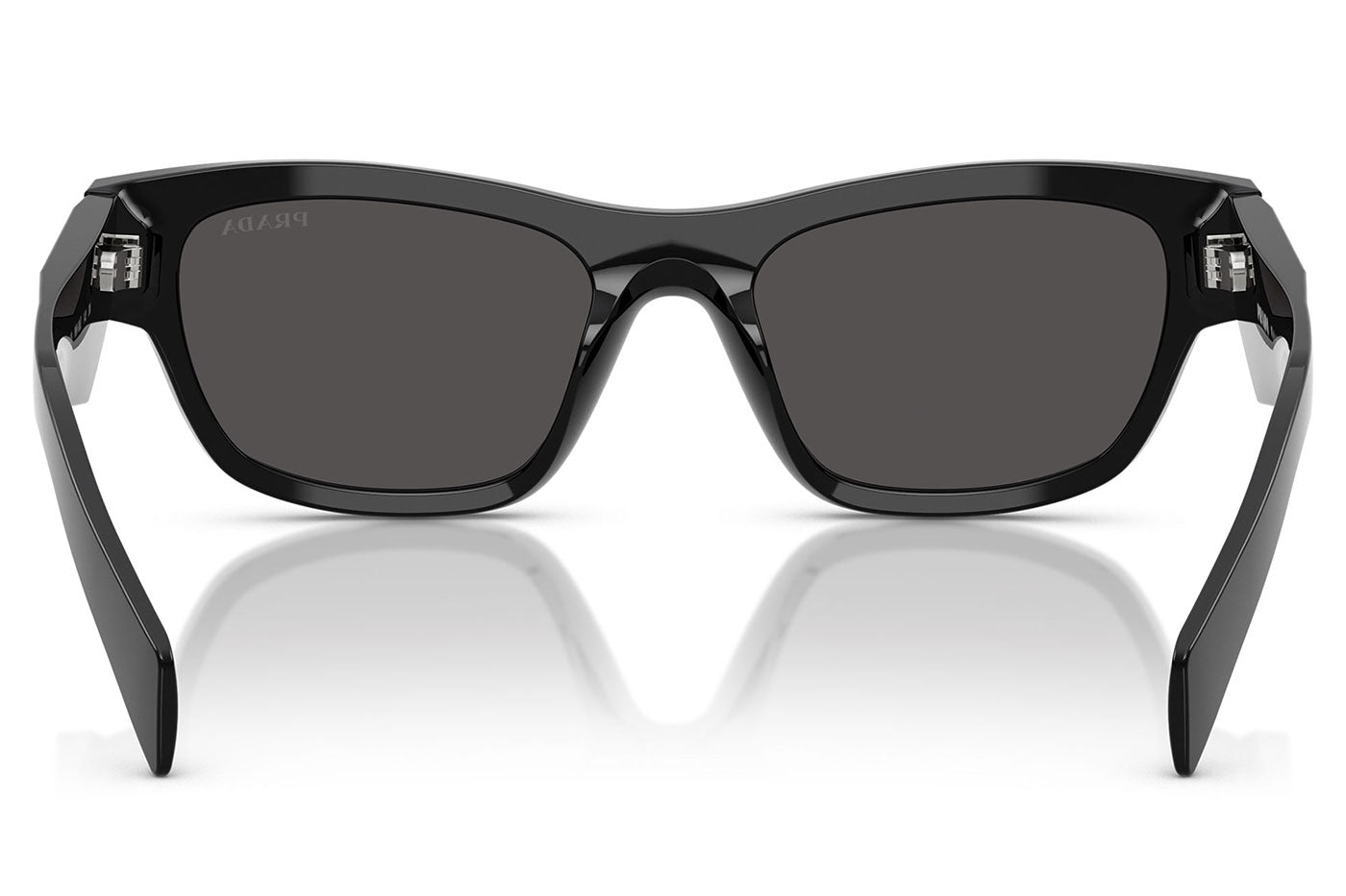 Prada PR B09S Sunglasses - Black / Dark Grey