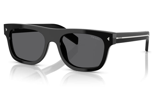 Prada PR B12S Sunglasses - Black / Dark Grey