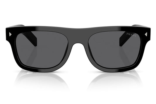 Prada PR B12S Sunglasses - Black / Dark Grey