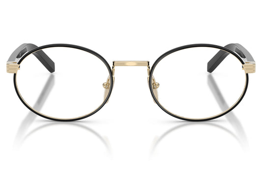Prada PR B55V Glasses - Pale Gold / Black