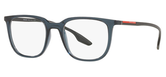 Prada Linea Rossa PS 01OV Glasses - Transparent Blue