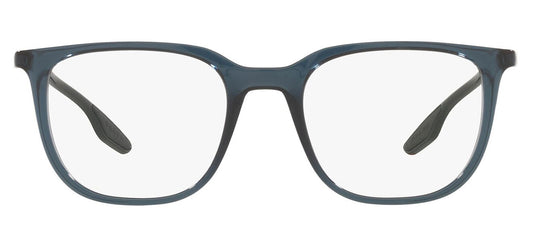 Prada Linea Rossa PS 01OV Glasses - Transparent Blue