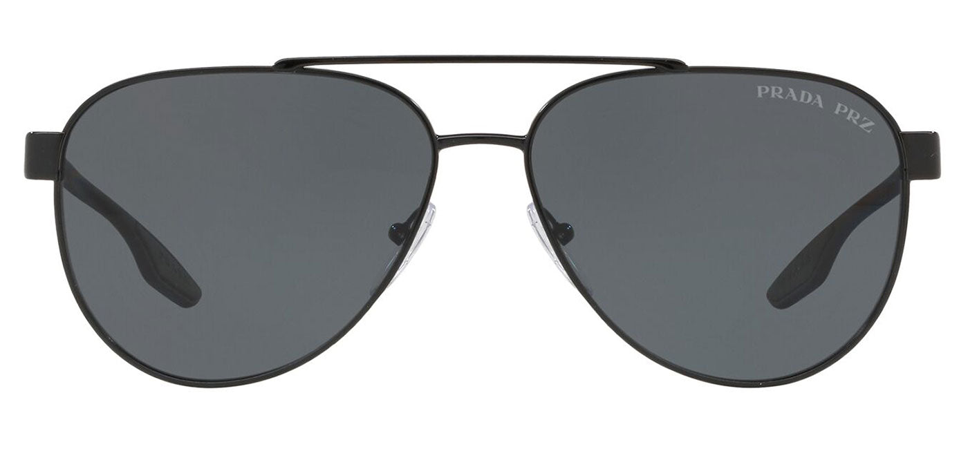 Prada Linea Rossa PS 54TS Sunglasses - Black / Grey Polarised