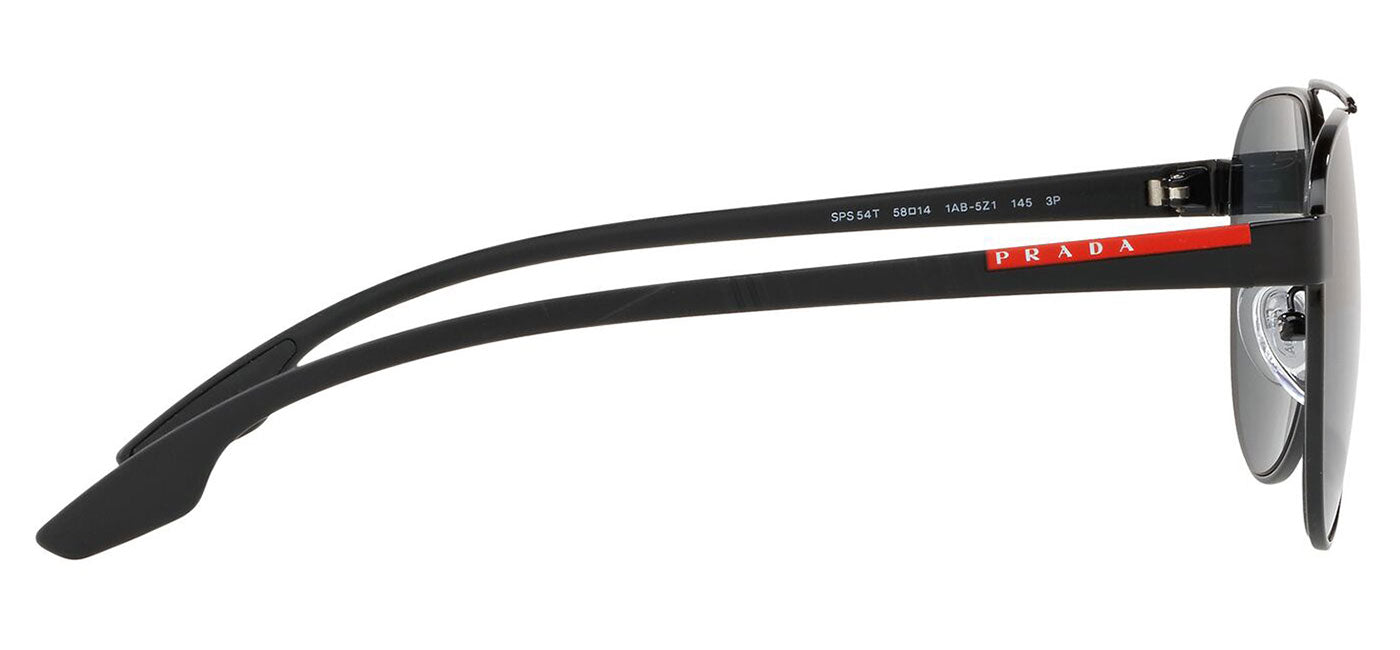 Prada Linea Rossa PS 54TS Sunglasses - Black / Grey Polarised