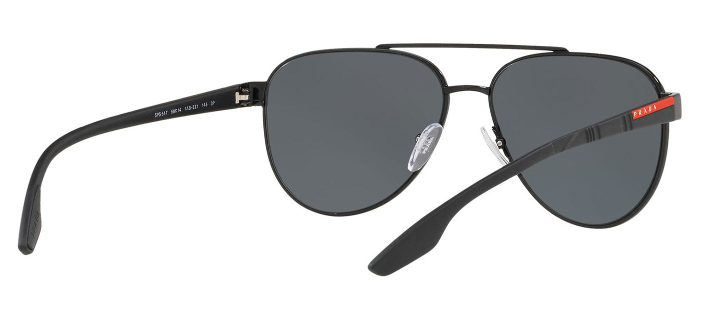Prada Linea Rossa PS 54TS Sunglasses - Black / Grey Polarised