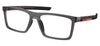 Prada Linea Rossa PS 02QV Glasses - Transparent Anthracite