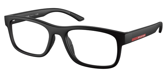 Prada Linea Rossa PS 04QV Glasses - Black Rubber