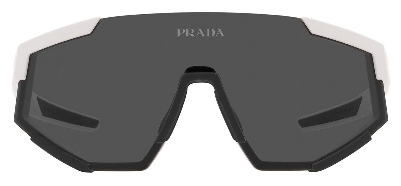 Prada Linea Rossa PS 04WS Sunglasses - White Rubber / Dark Grey