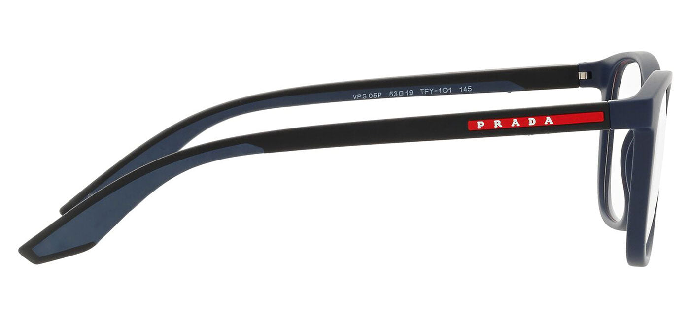 Prada Linea Rossa PS 05PV Glasses - Rubber Blue