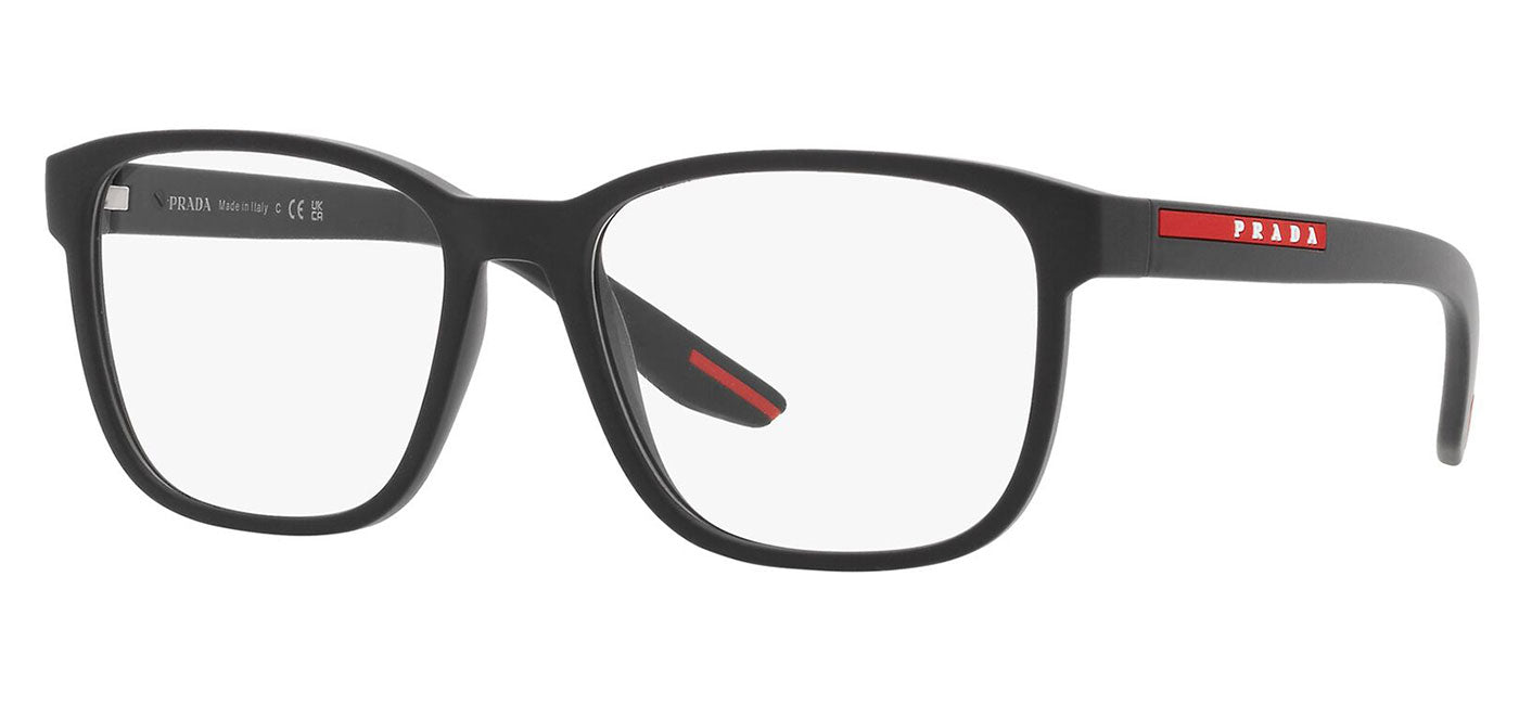 Prada Linea Rossa PS 06PV Glasses - Black Rubber