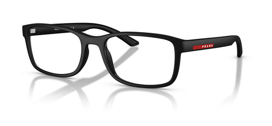 Prada Linea Rossa PS 06RV Glasses - Black Rubber