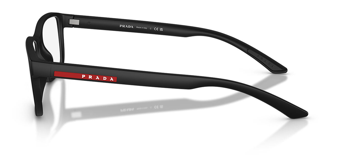 Prada Linea Rossa PS 06RV Glasses - Black Rubber