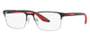 Prada Linea Rossa PS 50PV Glasses - Black Silver