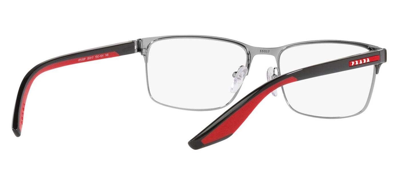 Prada Linea Rossa PS 50PV Glasses - Black Silver