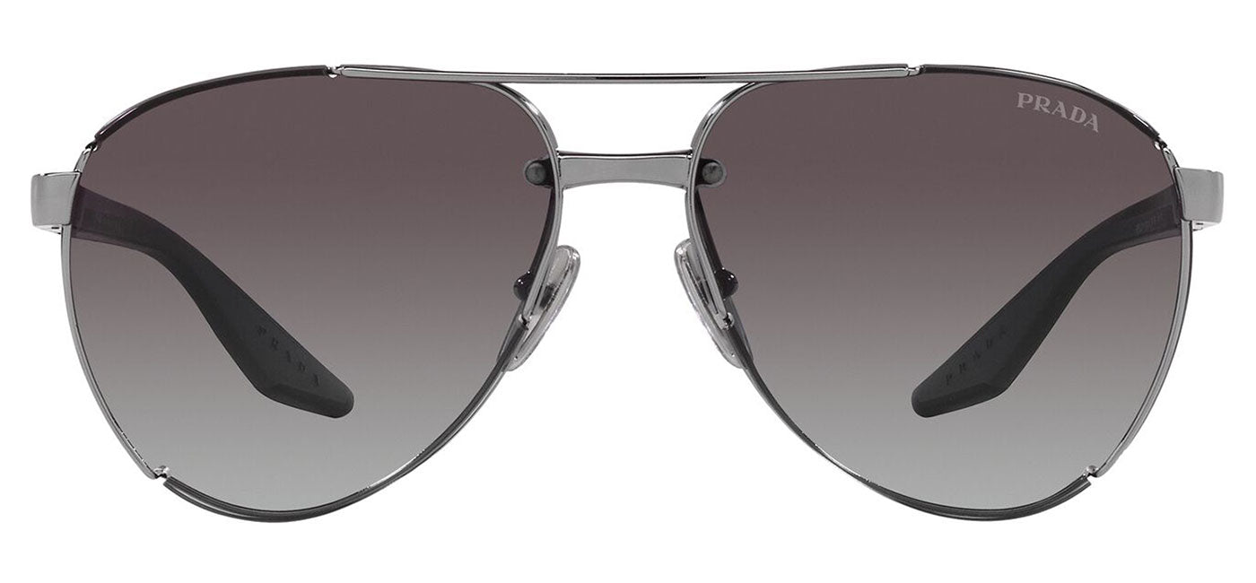 Prada Linea Rossa PS 51YS Sunglasses - Gunmetal / Grey Gradient