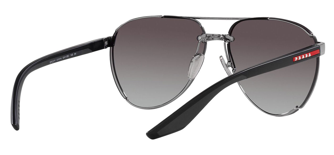 Prada Linea Rossa PS 51YS Sunglasses - Gunmetal / Grey Gradient