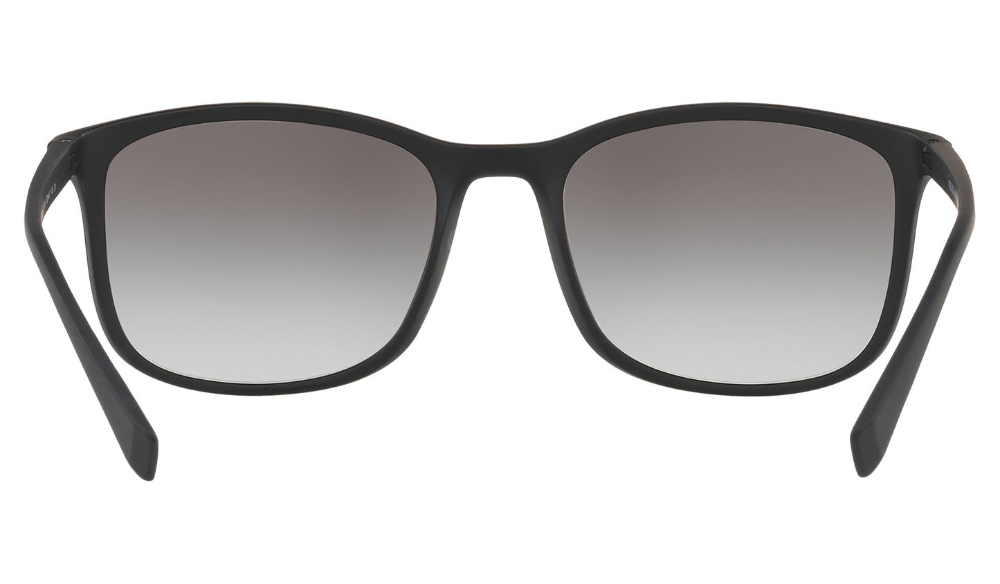 Prada Linea Rossa PS 01TSF Sunglasses - Black Rubber / Grey Gradient