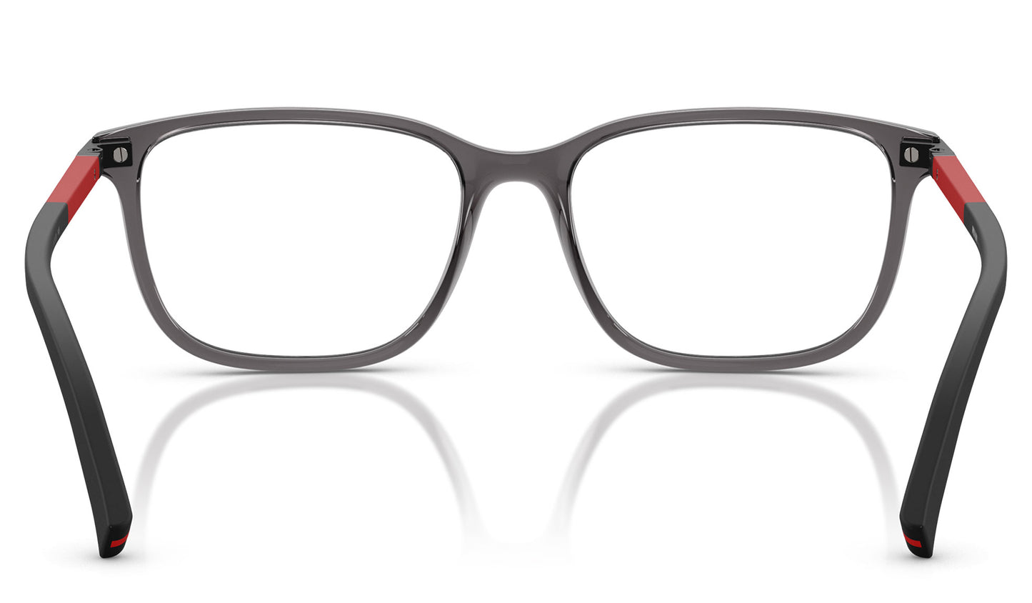 Prada Linea Rossa PS 02RV Glasses - Transparent Anthracite