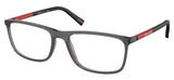 Prada Linea Rossa PS 03QV Glasses - Transparent Anthracite