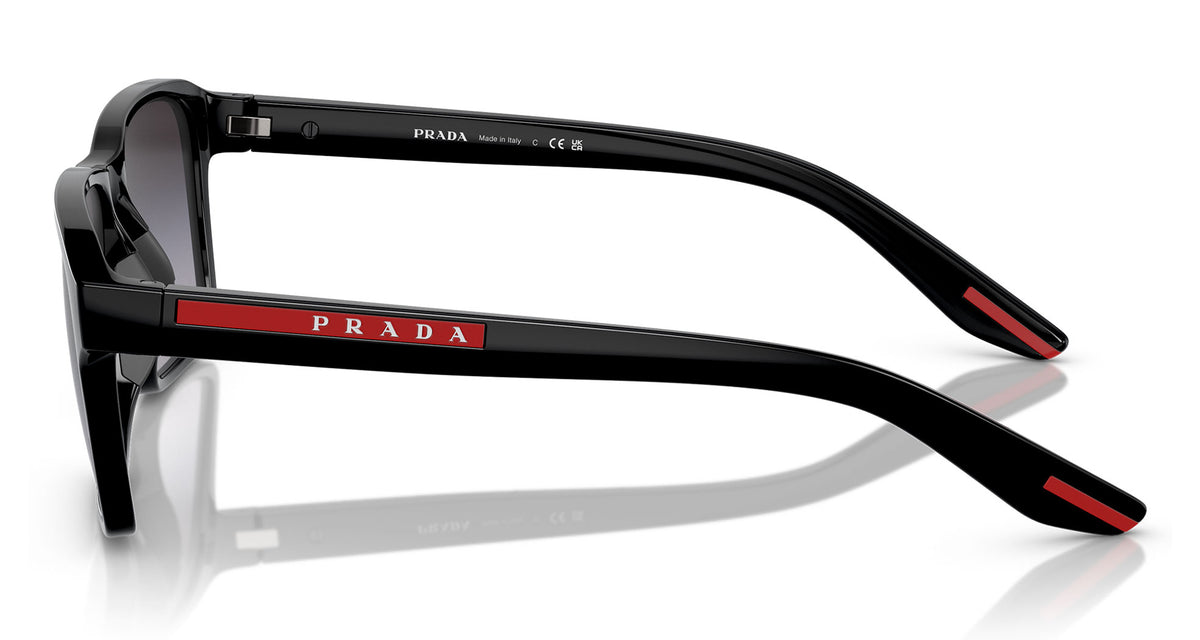 Prada Linea Rossa PS 05YS Sunglasses - Black / Grey Gradient