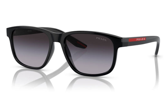 Prada Linea Rossa PS 06YS Sunglasses - Black / Grey Gradient