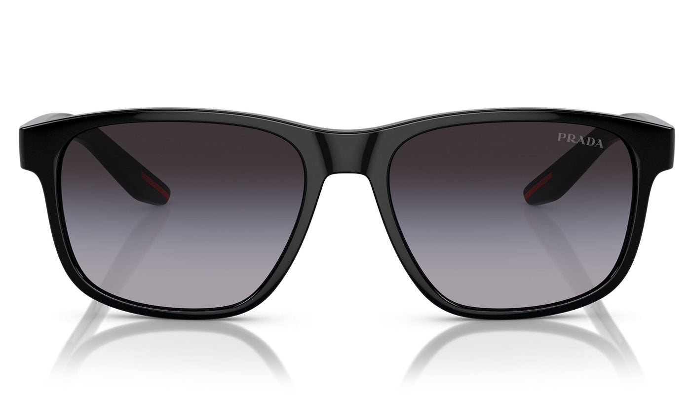 Prada Linea Rossa PS 06YS Sunglasses - Black / Grey Gradient