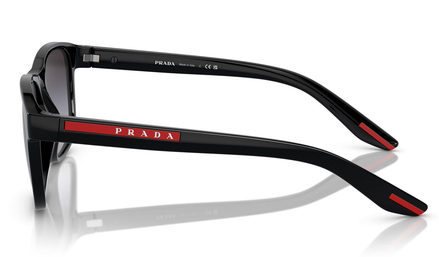 Prada Linea Rossa PS 06YS Sunglasses - Black / Grey Gradient