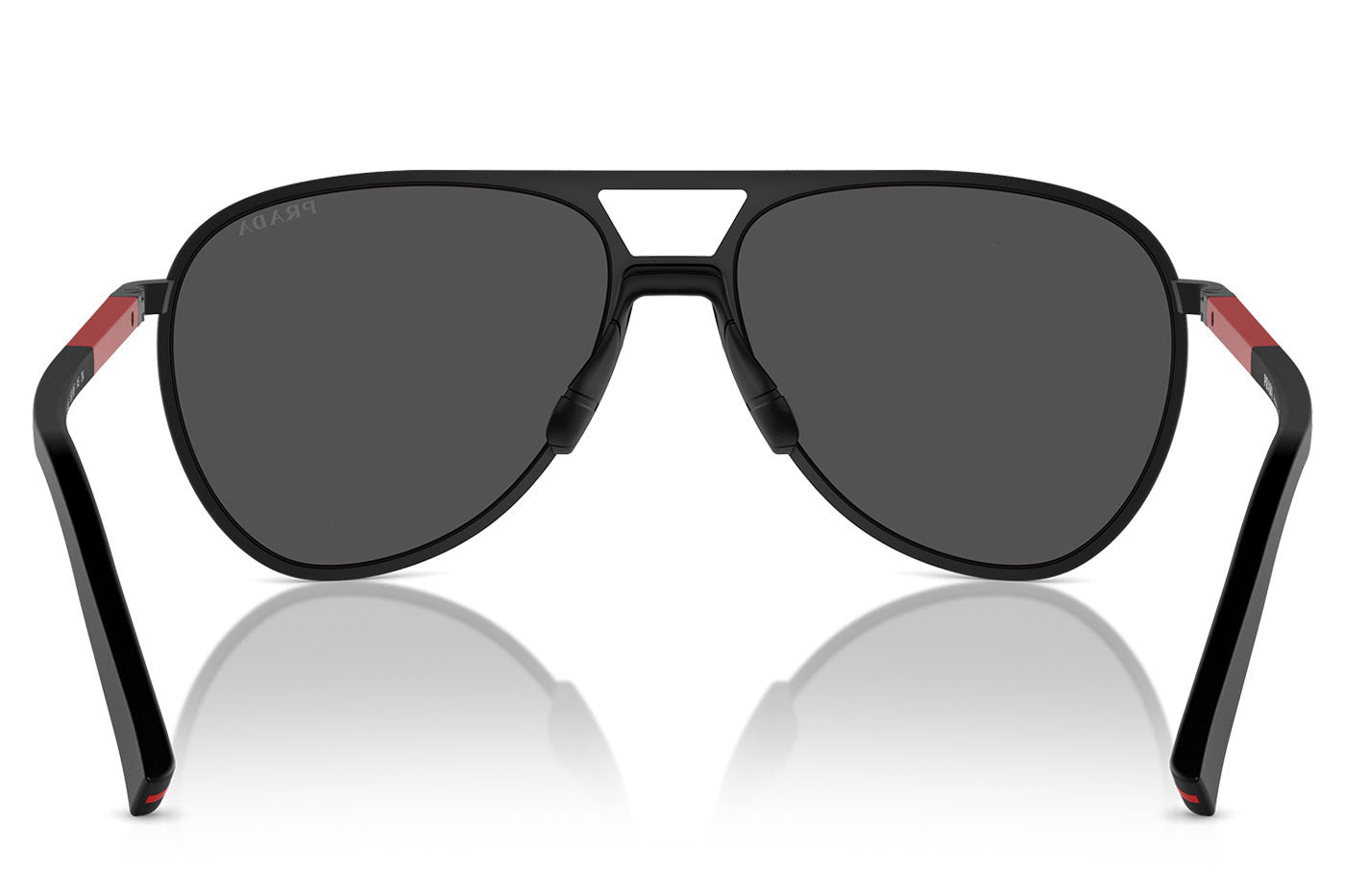 Prada Linea Rossa PS 53ZS Sunglasses - Matte Black / Dark Grey