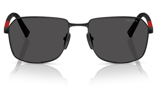 Prada Linea Rossa PS A51S Sunglasses - Matte Black / Dark Grey
