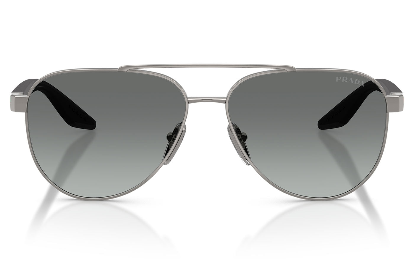 Prada Linea Rossa PS A52S Sunglasses - Gunmetal / Grey Gradient