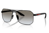 Prada Linea Rossa PS A53S Sunglasses - Matte Black / Grey Gradient
