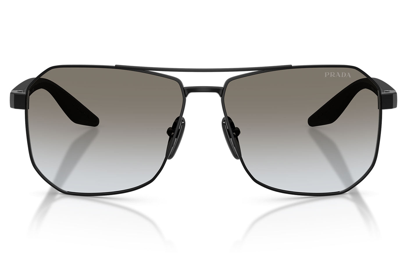 Prada Linea Rossa PS A53S Sunglasses - Matte Black / Grey Gradient