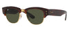 Ray-Ban RB0316S Mega Clubmaster Sunglasses - Tortoise on Gold / Green Classic G-15