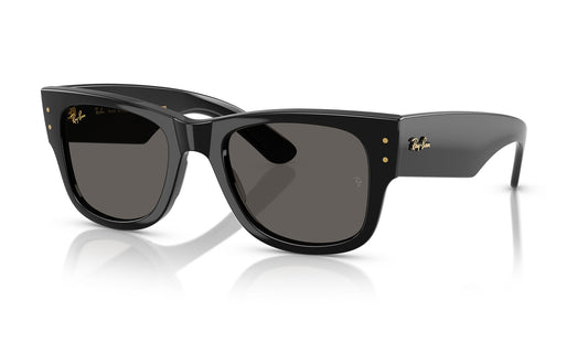 Ray-Ban RB0840S Mega Wayfarer Sunglasses -  A$AP Rocky Collection Black / Ultra Black