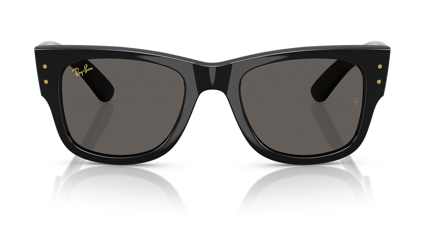 Ray-Ban RB0840S Mega Wayfarer Sunglasses -  A$AP Rocky Collection Black / Ultra Black
