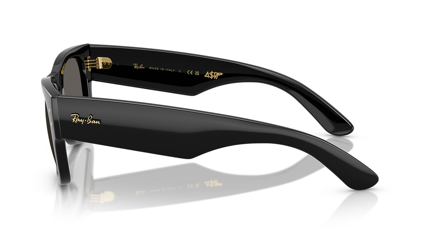 Ray-Ban RB0840S Mega Wayfarer Sunglasses -  A$AP Rocky Collection Black / Ultra Black