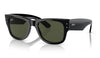 Ray-Ban RB0840S Mega Wayfarer Sunglasses - Black / Green