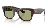 Ray-Ban RB0840S Mega Wayfarer Sunglasses - Havana / Bottle Green