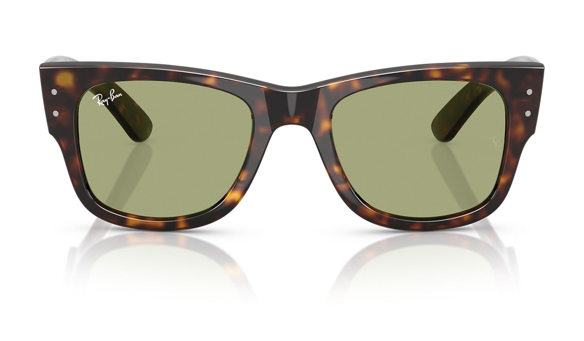 Ray-Ban RB0840S Mega Wayfarer Sunglasses - Havana / Bottle Green