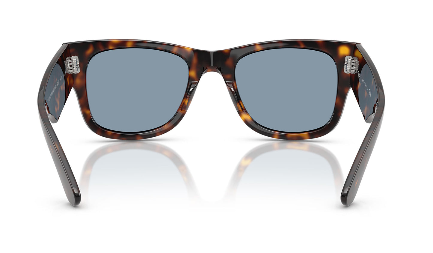 Ray-Ban RB0840S Mega Wayfarer Sunglasses - Havana / Blue