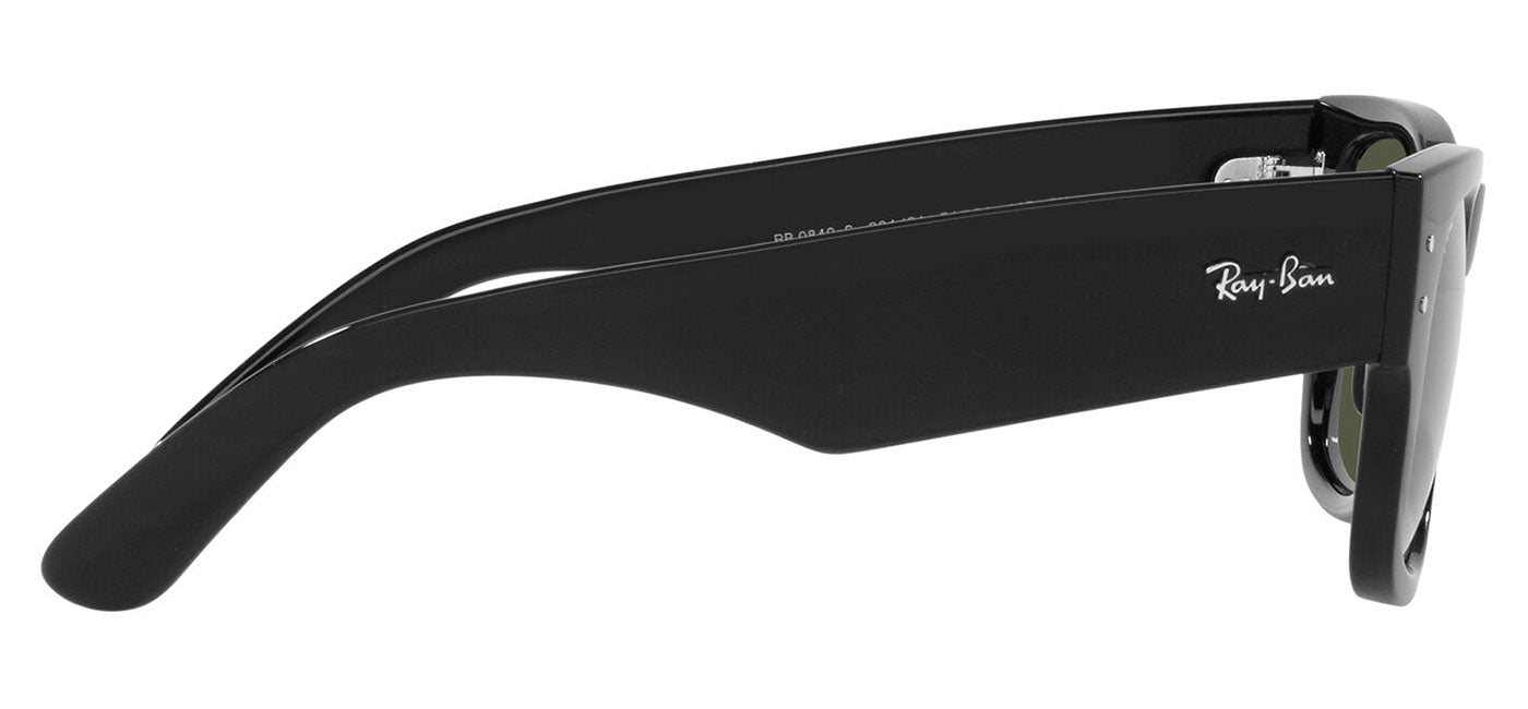 Ray-Ban RB0840S Mega Wayfarer Sunglasses - Black / Green